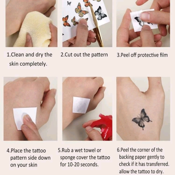 🍉5 for $25* Planetary Temporary Tattoo - Picture 3 of 3